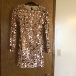 Boohoo Sequin Bodycon party dress
